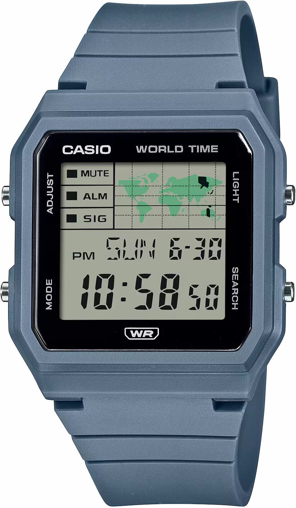 Casio LF-30W-2ADF Quartz Dijital Silikon Mavi 34 mm Erkek Kol Saati