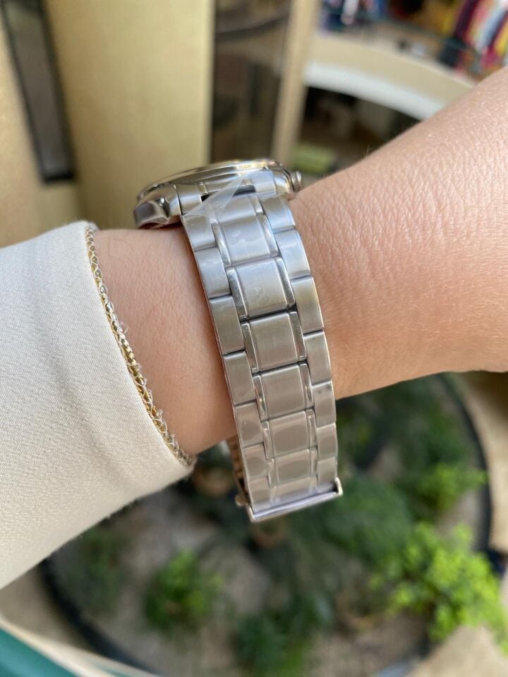 Seiko 5 Japan SNKL45J1 Otomatik Çelik 39 mm Gri Erkek Kol Saati