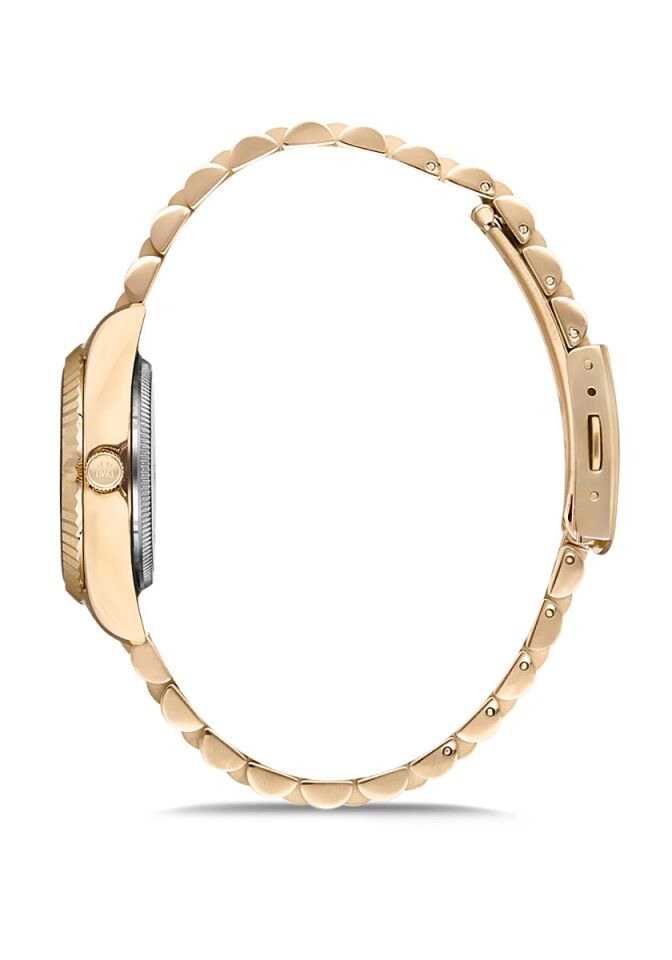 Momentus SW132G-02SG Quartz Çelik Altın Rengi 31 mm Kadın Saati  AYNI GÜN KARGO