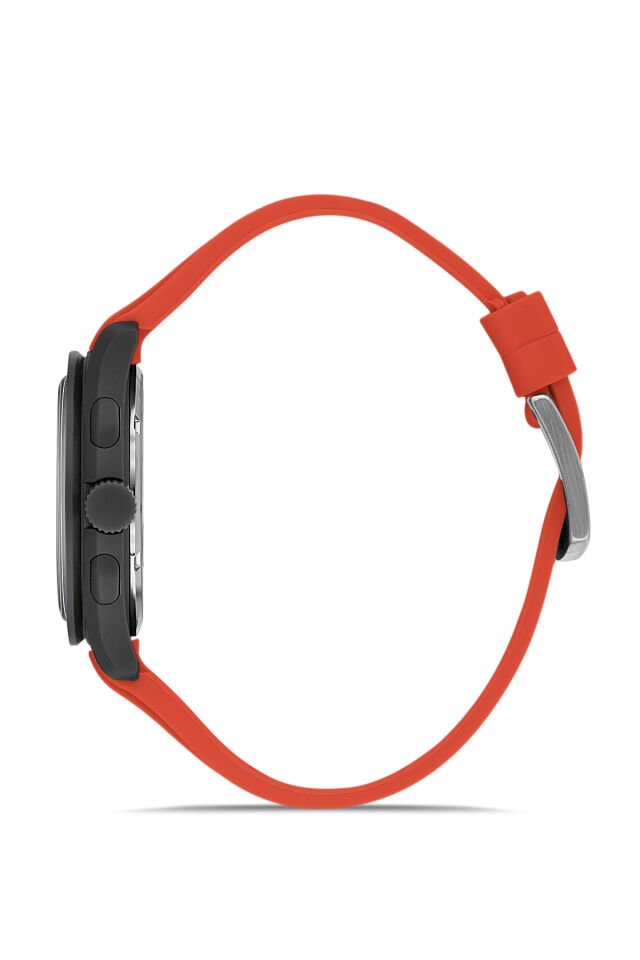 Ferro Siyah Silikon Kordon Kol Saati FM11401DWT-G Fonksiyonları Aktif 3ATM Su Geçirmez HediyePaket