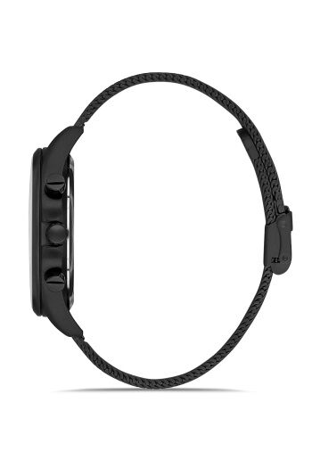 Ferro 45 mm Siyah Hasır Kordon Erkek Kol Saati FM31298C-G FM31298C-G