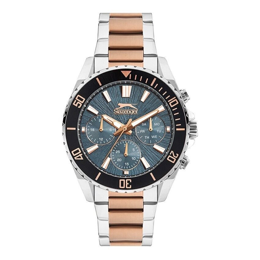 Slazenger SL.09.2273.2.07 Quartz Çelik Rose/Gri 45 mm Erkek Kol Saati