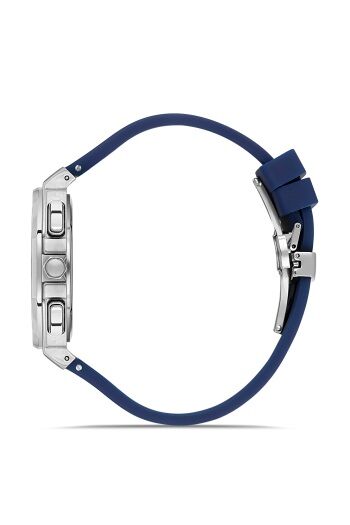 Ferro Quartz Silikon Lacivert 43 mm Fonksiyonları Aktif Erkek Kol Saati