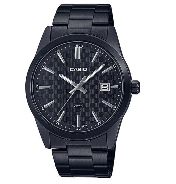 Casio MTP-VD03B-1AUDF Quartz Çelik Siyah 41 mm Erkek Kol Saati