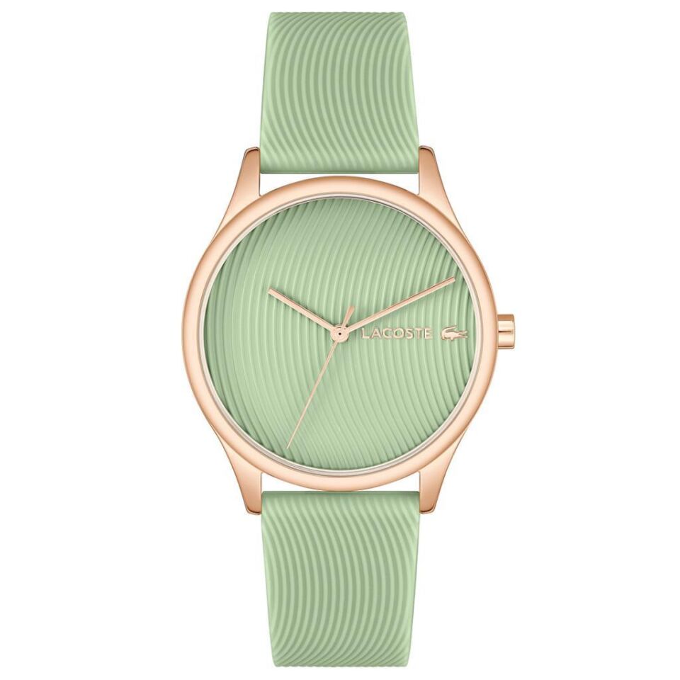 Lacoste 2001354 Quartz Silikon Yeşil 36 mm Kadın Kol Saati