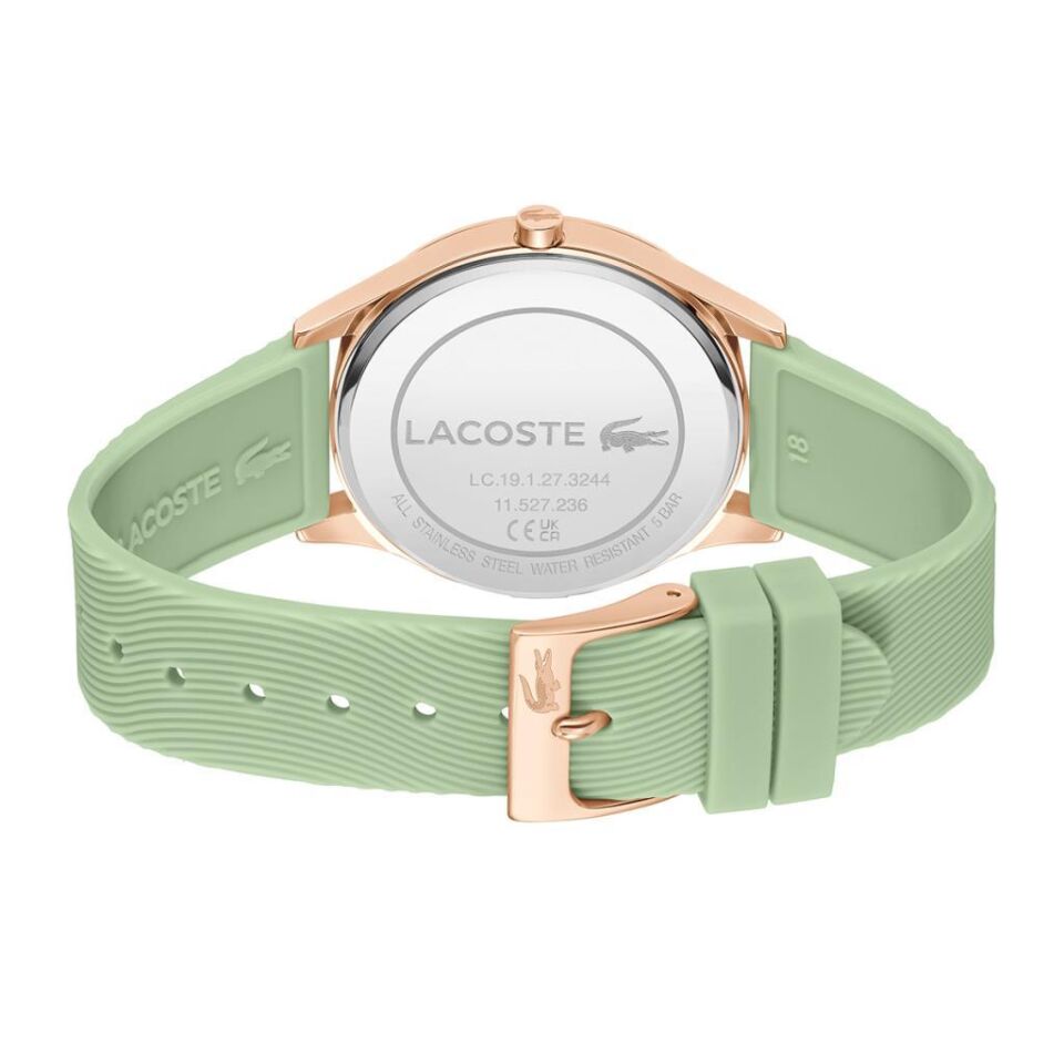 Lacoste 2001354 Quartz Silikon Yeşil 36 mm Kadın Kol Saati