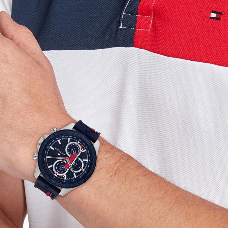 Tommy Hilfiger TH1792083 Quartz Silikon 5 ATM 46 mm Erkek Kol Saati