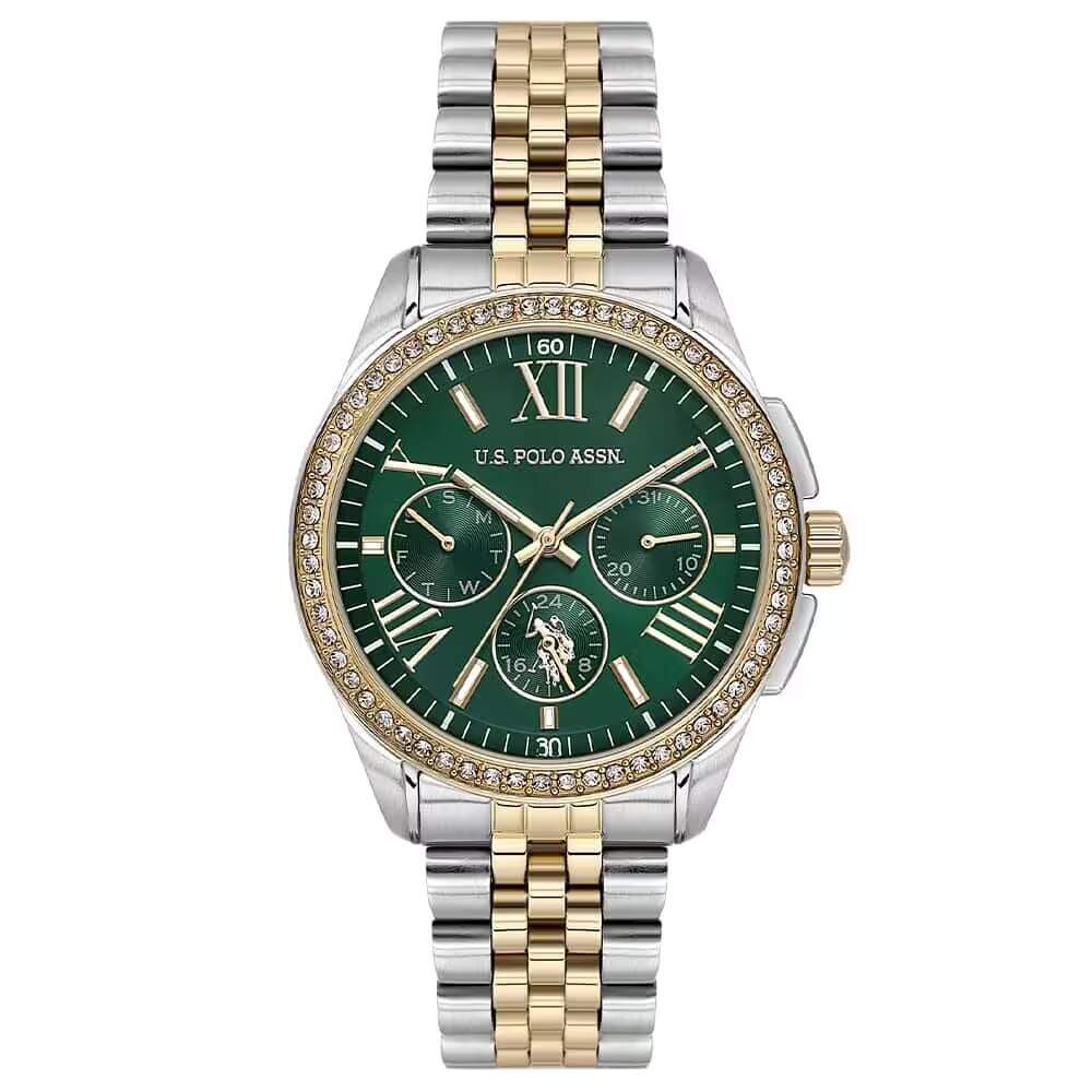 U.s. Polo Assn. USPA2138-02 Quartz Çelik Gri Altın Rengi 36 mm Kadın Kol Saati