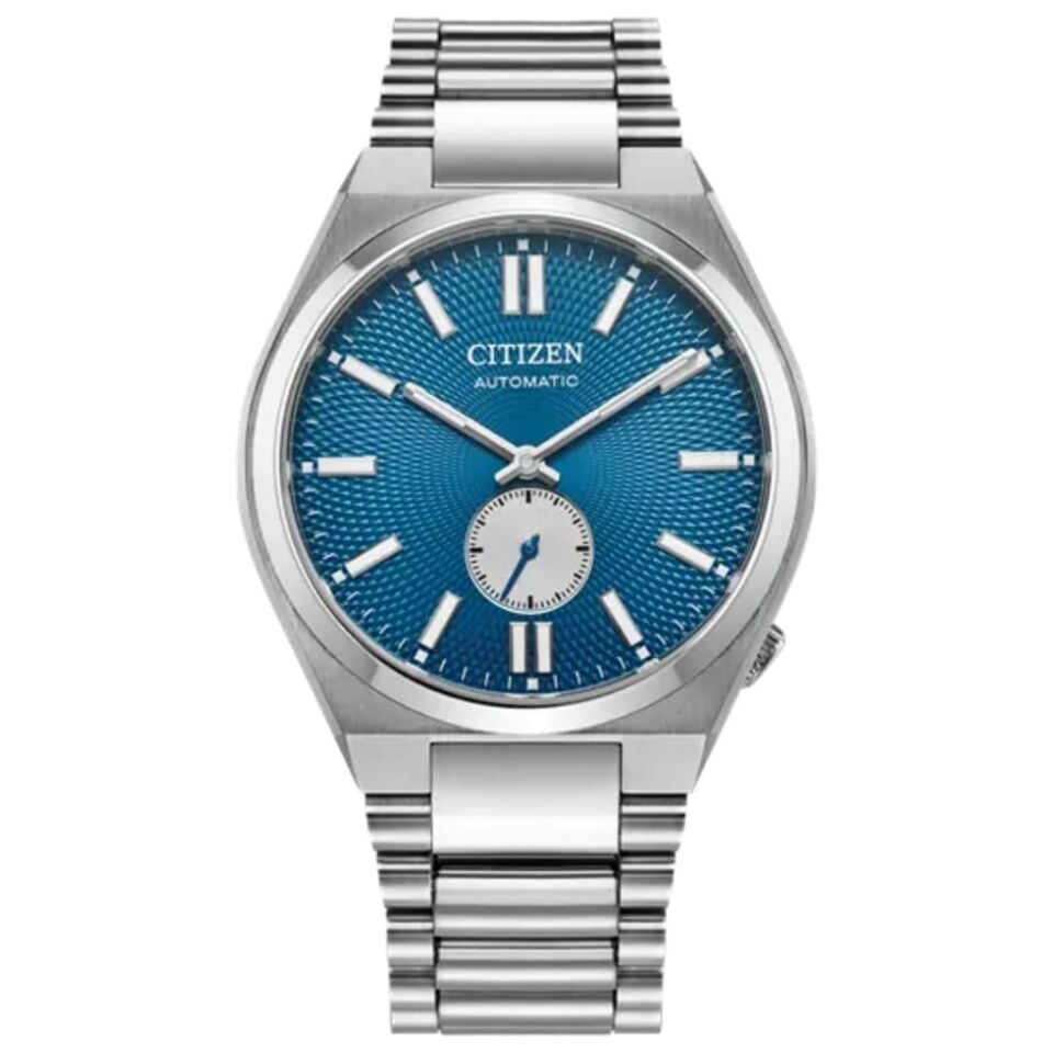 Citizen NK5010-51L Otomatik Çelik Gri Mavi Kadran Safir Cam 40 mm Erkek Kol Saati