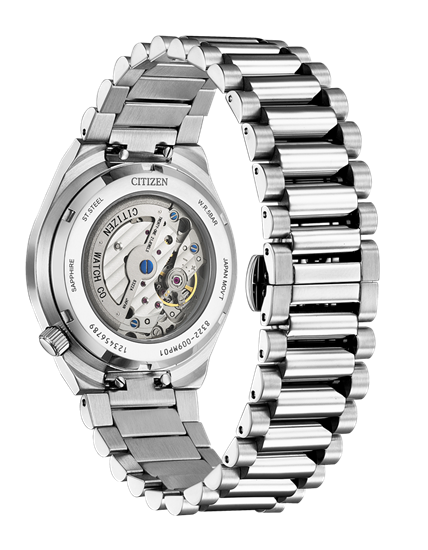 Citizen NK5010-51L Otomatik Çelik Gri Mavi Kadran Safir Cam 40 mm Erkek Kol Saati