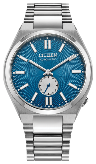 Citizen NK5010-51L Otomatik Çelik Gri Mavi Kadran Safir Cam 40 mm Erkek Kol Saati