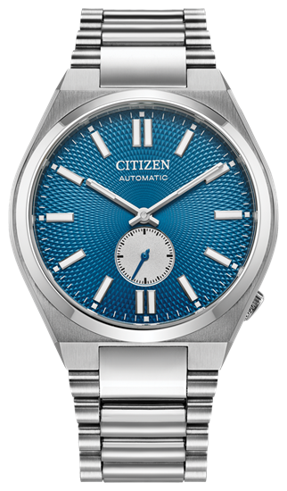 Citizen NK5010-51L Otomatik Çelik Gri Mavi Kadran Safir Cam 40 mm Erkek Kol Saati