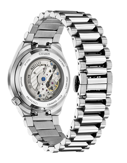 Citizen NK5010-51X Otomatik Çelik Gri Yeşil Kadran Safir Cam 40 mm Erkek Kol Saati