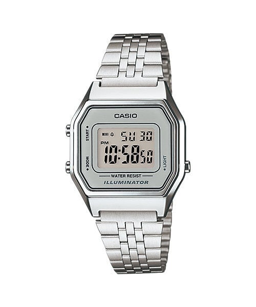 Casio LA680WA-7DF Retro Quartz Çelik Gri 29 mm Kadın Kol Saati