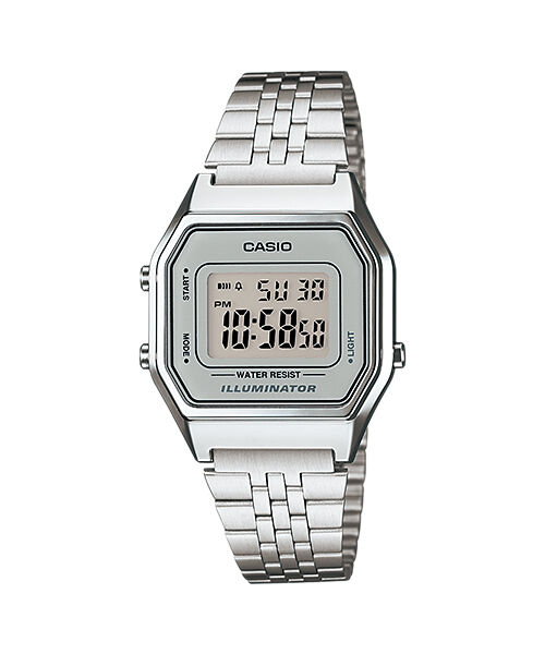 Casio LA680WA-7DF Retro Quartz Çelik Gri 29 mm Kadın Kol Saati