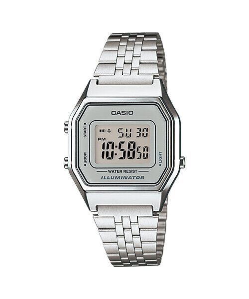 Casio LA680WA-7DF Retro Quartz Çelik Gri 29 mm Kadın Kol Saati