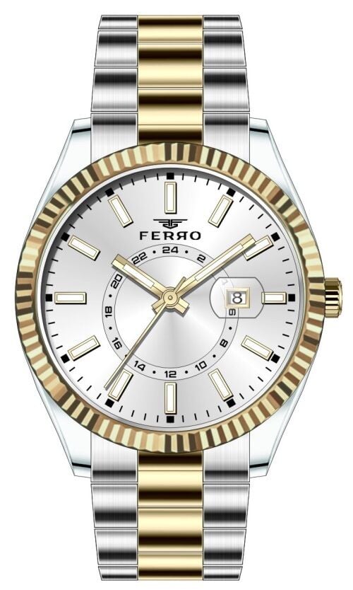 Ferro F11288A-D 40 mm Siyah Erkek Kol Saat