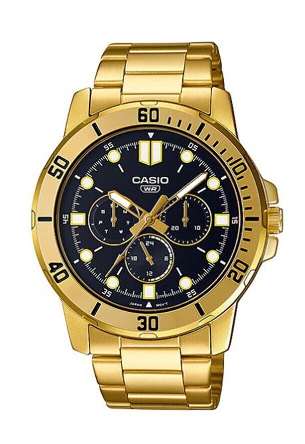 Casio MTP-VD300G-1EUDF Quartz Çelik Altın Rengi 45 mm Erkek Kol Saati