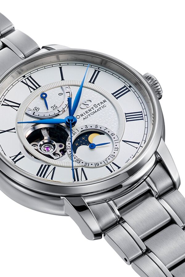 Orient Star Sun&Moon RE-BT0005S00B Otomatik Çelik Gri Safir Cam 41 mm Erkek Kol Saati