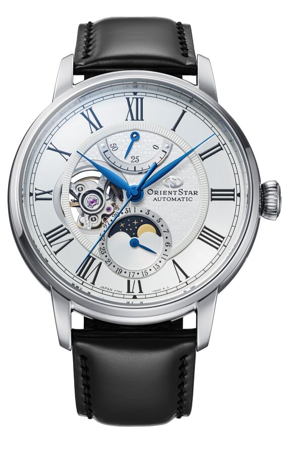 Orient Star Sun&Moon RE-BT0005S00B Otomatik Çelik Gri Safir Cam 41 mm Erkek Kol Saati