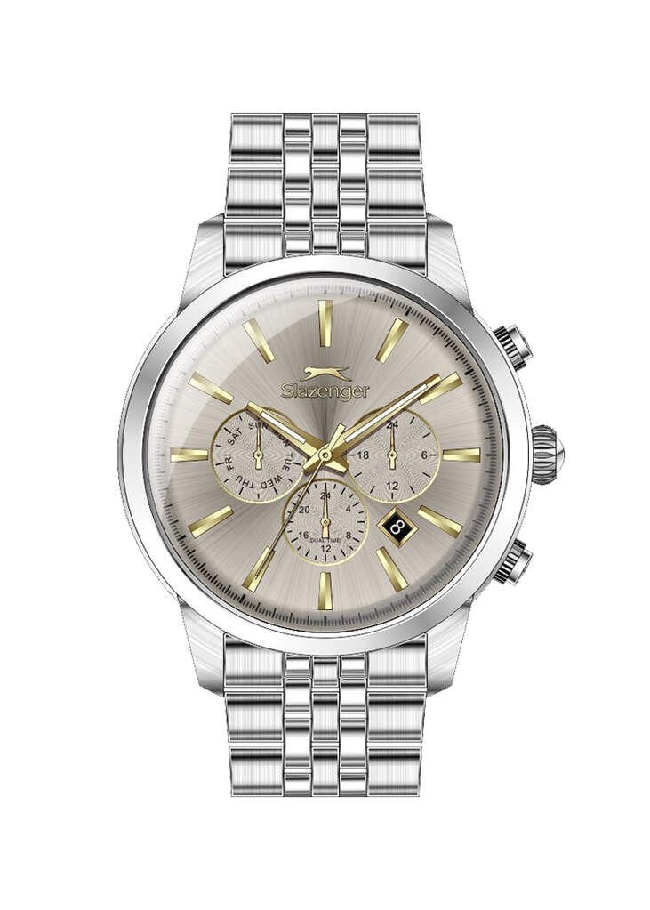 Slazenger SL.09.1812.2.11 Quartz Çelik Gri 42 mm Erkek Kol Saati