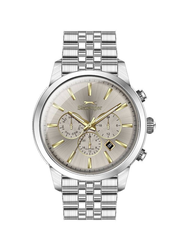 Slazenger SL.09.1812.2.11 Quartz Çelik Gri 42 mm Erkek Kol Saati