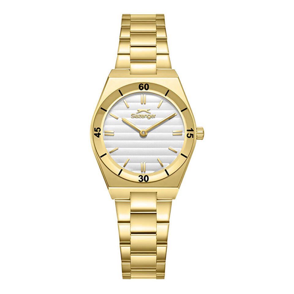Slazenger SL.09.2470.3.02 Quartz Çelik Altın Rengi 28 mm Kadın Kol Saati