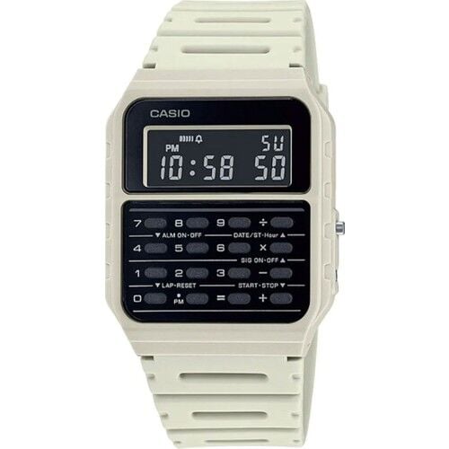 Casio CA-53WF-8BDF Quartz Silikon Beyaz 34 mm Erkek Kol Saati