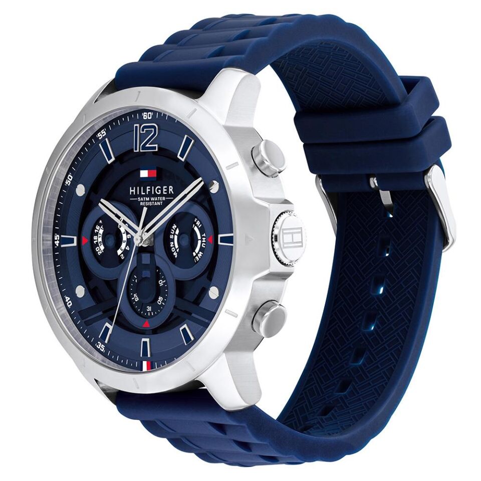 Tommy Hilfiger TH1710489 50 mm Lacivert Erkek Kol Saati
