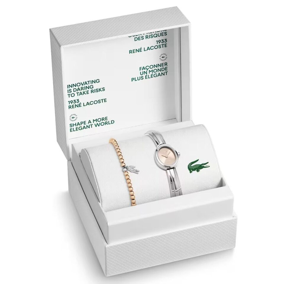 Lacoste 2070066 Kadın Kol Saati ve Bileklik Seti
