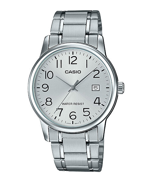 Casio MTP-V002D-7BUDF Quartz Çelik Gri 37 mm Erkek Kol Saati