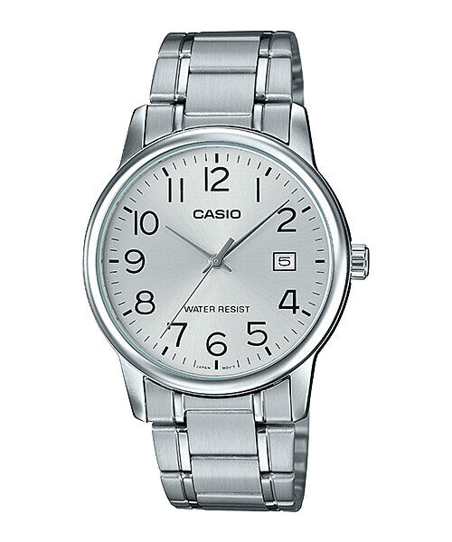 Casio MTP-V002D-7BUDF Quartz Çelik Gri 37 mm Erkek Kol Saati