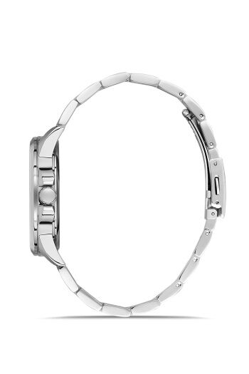 Ferro F11313A-A2 Çelik Gri Siyah Kadran 43 mm Erkek Kol Saati