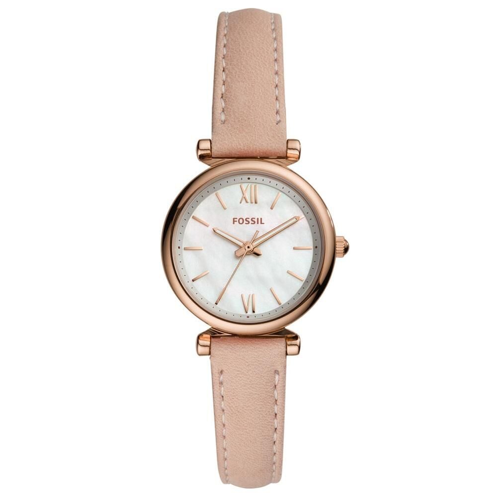 Fossil FES4699 Quartz Deri Pembe 28 mm Kadın Kol Saati
