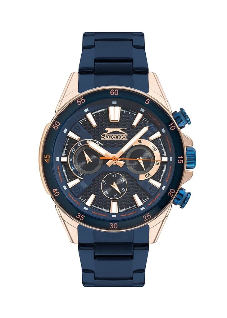 Slazenger SL.09.2126.2.05 Quartz Çelik Lacivert 44 mm Erkek Kol Saati