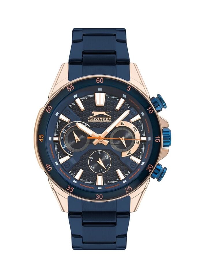 Slazenger SL.09.2126.2.05 Quartz Çelik Lacivert 44 mm Erkek Kol Saati
