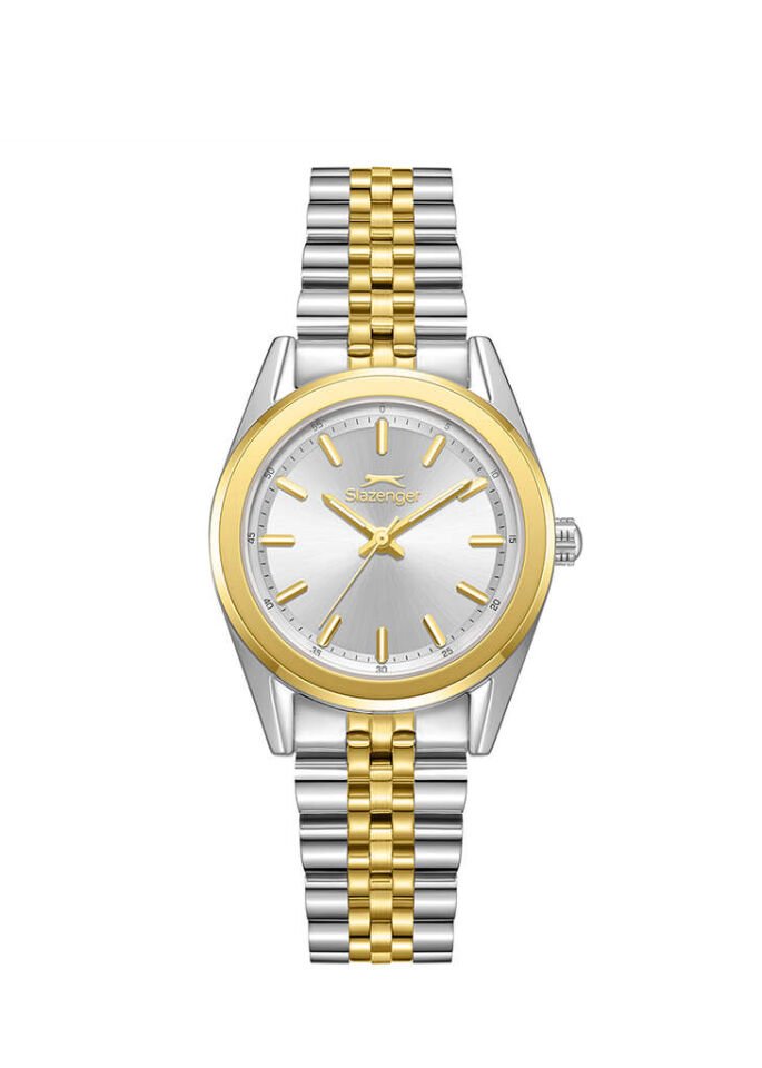 Slazenger SL.09.2463.3.02 Quartz Çelik Altın/Gri 34 mm Kadın Kol Saati