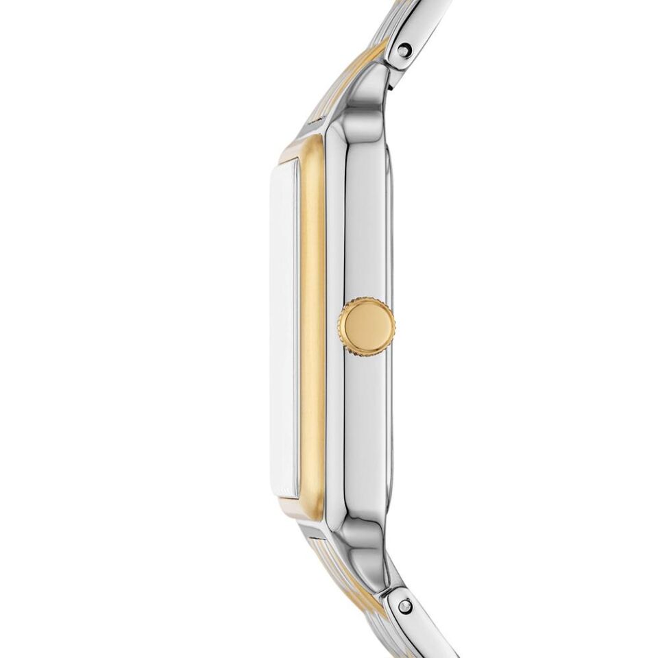 Fossil FES5305 Quartz Çelik Altın/Gri 26 mm Sedef Kadran Kadın Kol Saati