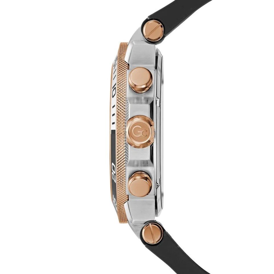 Guess Collection GCZ14005G2MF Quartz Silikon Siyah 10 ATM 44 mm Erkek Kol Saati