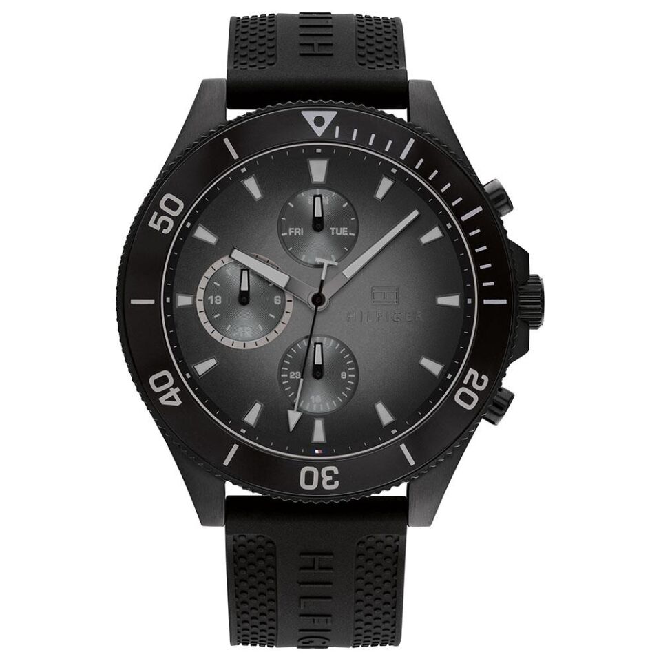 Tommy Hilfiger TH1791921 46 mm Siyah Erkek Kol Saati