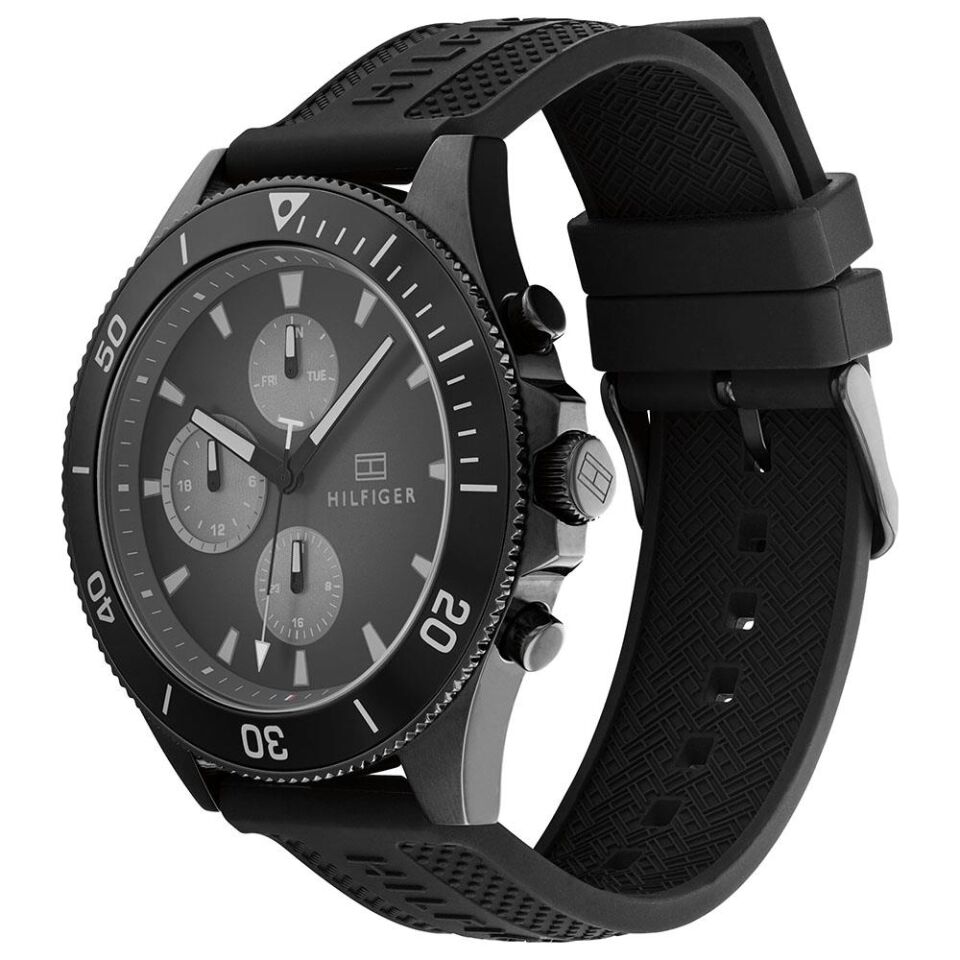 Tommy Hilfiger TH1791921 46 mm Siyah Erkek Kol Saati