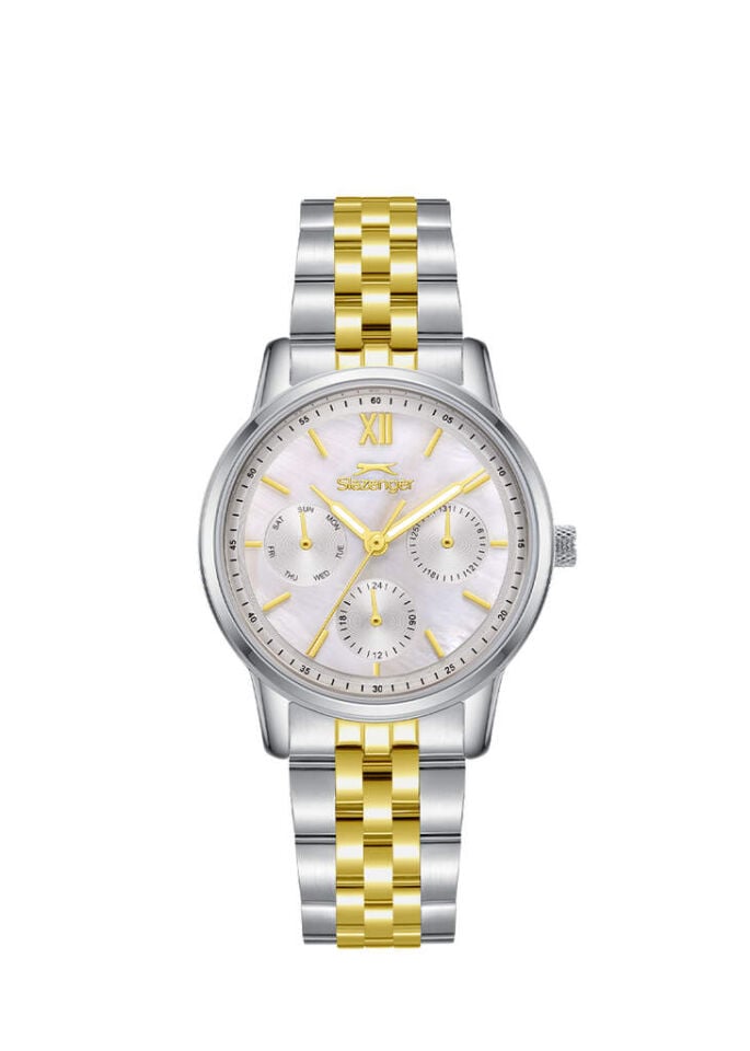 Slazenger SL.09.2471.4.02 Quartz Çelik Altın/Gri 34 mm Kadın Kol Saati