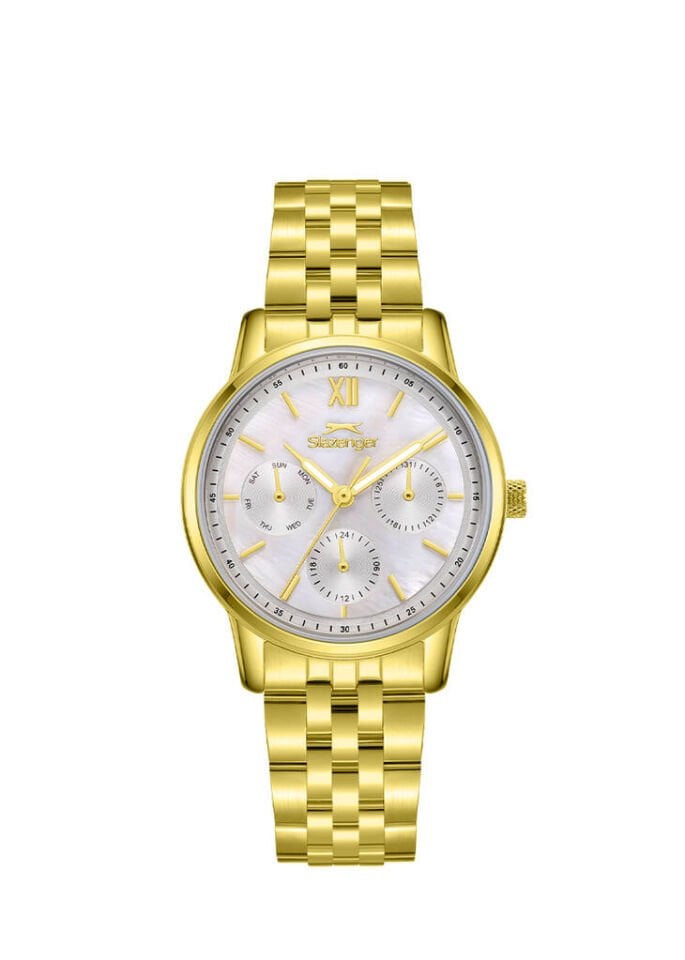 Slazenger SL.09.2471.4.05 Quartz Çelik Altın Rengi 36 mm Kadın Kol Saati