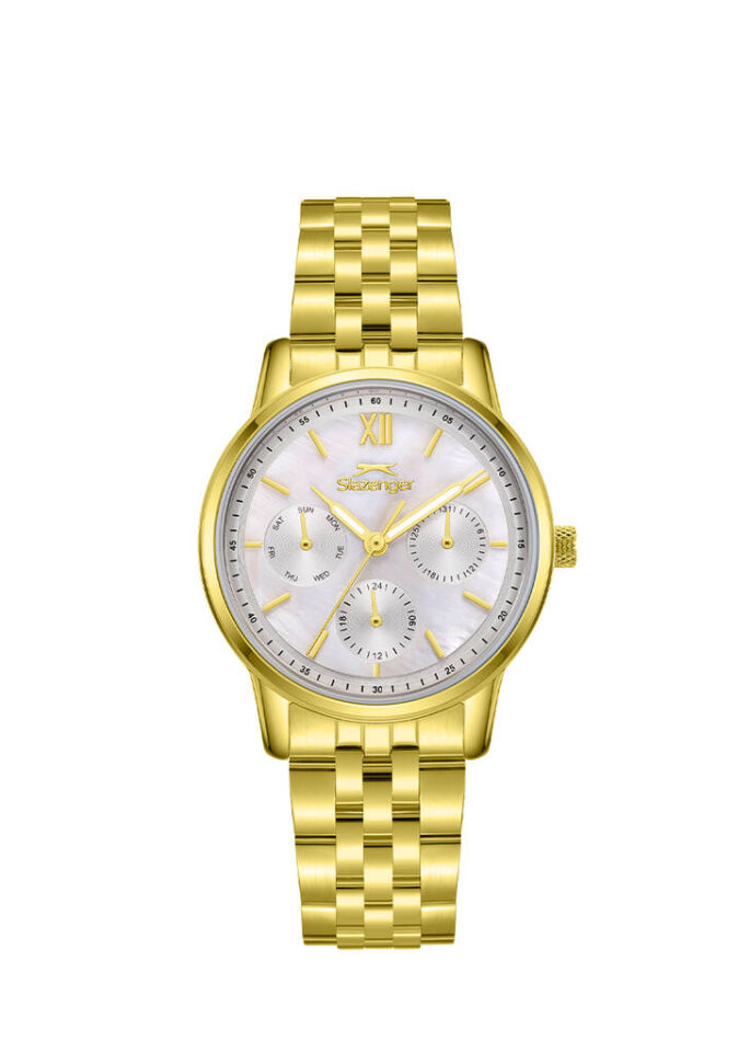 Slazenger SL.09.2471.4.05 Quartz Çelik Altın Rengi 36 mm Kadın Kol Saati