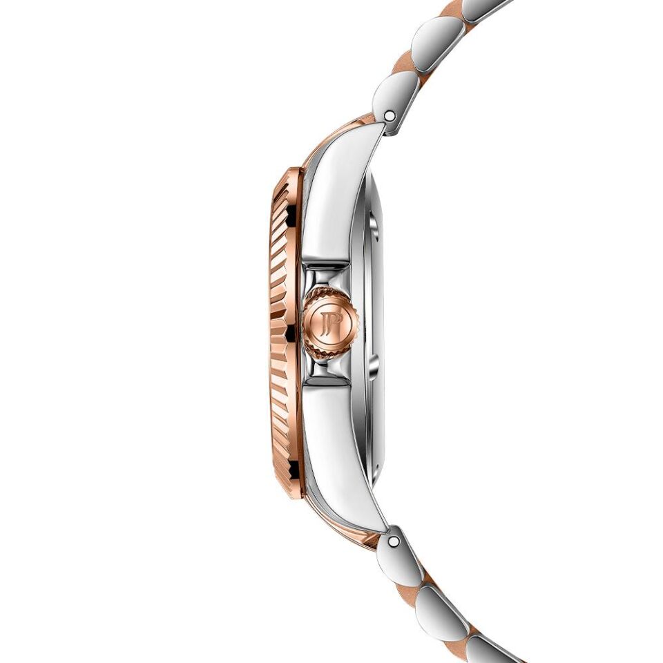 Jacques Philippe JPQLS587328RG Swiss Made Quartz Çelik Rose/Gri Safir Cam 10 ATM 32 mm Kadın Kol Saati