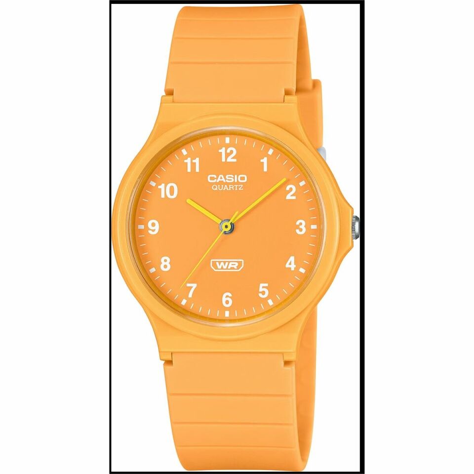 Casio MQ-24B-9BDF Quartz Silikon Turuncu 35 mm Erkek Kol Saati