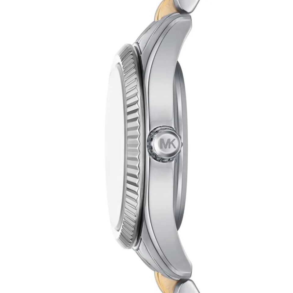 Michael Kors MK4865 Quartz Çelik Altın/Gri Mavi Kadran 26 mm Kadın Kol Saati