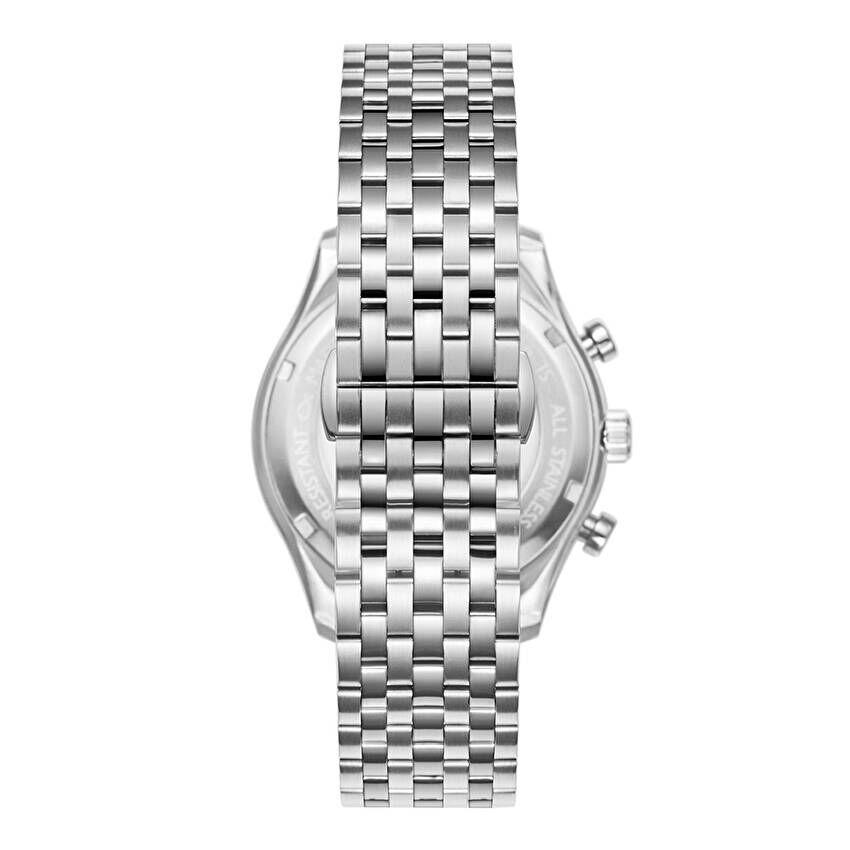 Slazenger SL.09.2487.2.02 Quartz Çelik Gri Siyah Kadran 41 mm Erkek Kol Saati