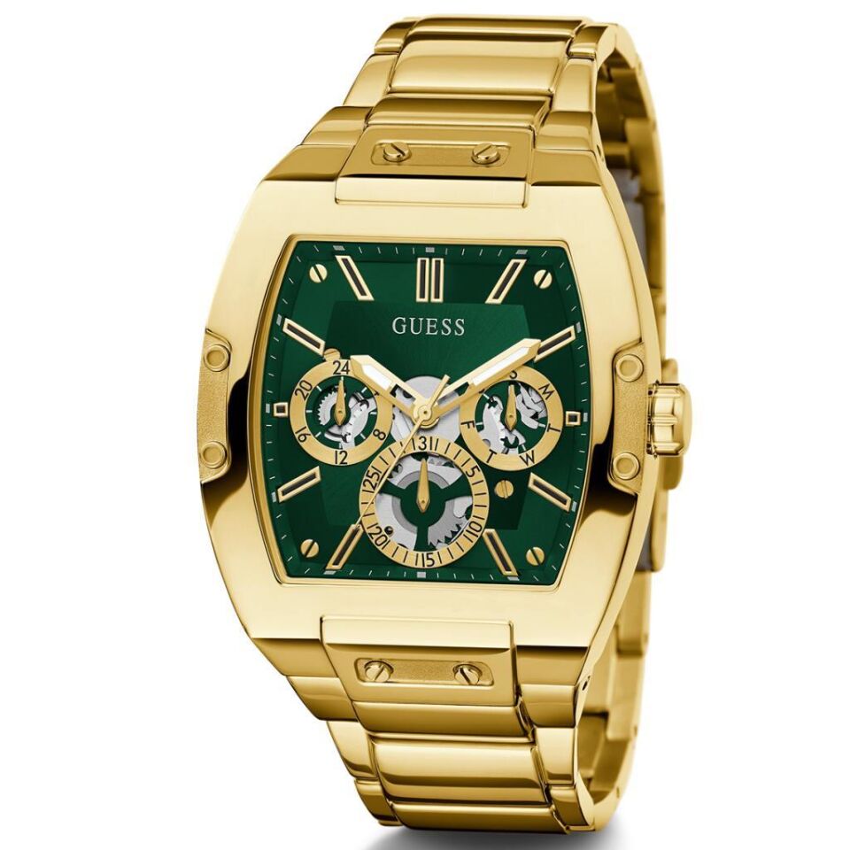 Guess GUGW0456G3 43 mm Altın Rengi Erkek Kol Saati