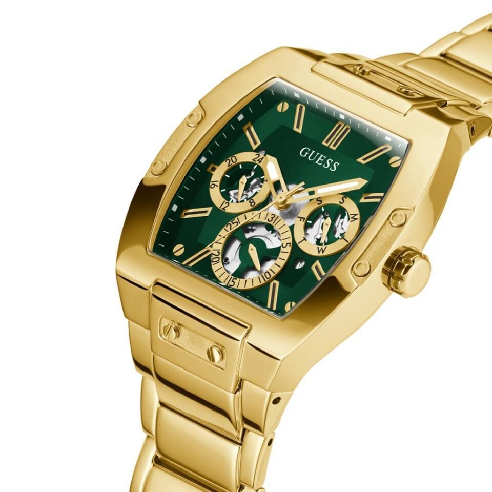 Guess GUGW0456G3 43 mm Altın Rengi Erkek Kol Saati
